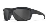 Image of WX OZONE, Lenses: CAPTIVATE™ Polarized Grey, Frame: Matte Black