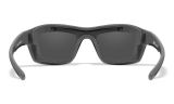WX OZONE, Lenses: CAPTIVATE™ Polarized Blue Mirror, Frame: Matte Grey Image Thumbnail