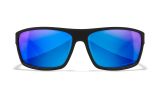 WX PEAK, Lenses: CAPTIVATE™ Polarized Blue Mirror, Frame: Matte Black Image Thumbnail
