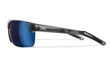 WX PRIME, Lenses: CAPTIVATE™ Polarized Blue Mirror, Frame: Gloss Crystal Grey Image Thumbnail