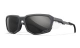 WX RECON, Lenses: CAPTIVATE™ Polarized Black Mirror, Frame: Matte Grey Image Thumbnail