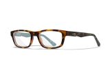 Image of WX SPLIT, Lenses: Clear, Frame: Demi Brown  / Teal Blue