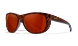 Image of WX WEEKENDER, Lenses: CAPTIVATE™ Polarized Copper, Frame: Gloss Demi Brown