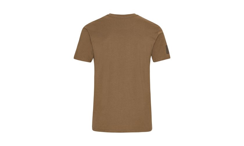 WX CANYON T-Shirt, Coyote Brown, Dark Grey Vertical Wiley X Image