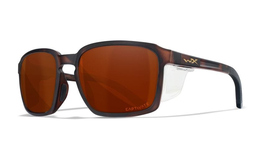 WX ALFA, Lenses: CAPTIVATE™ Polarized Copper, Frame: Matte Havana Brown Image