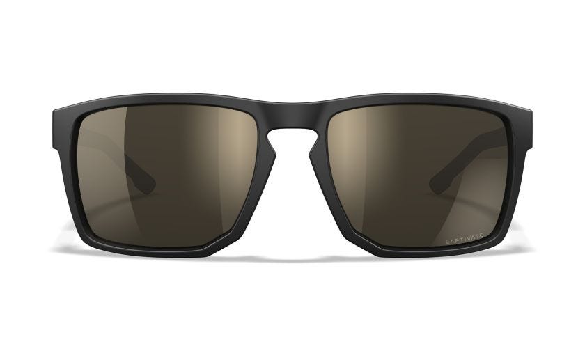WX APEX, Lenses: CAPTIVATE™ Polarized Tungsten Mirror, Frame: Matte Black Image