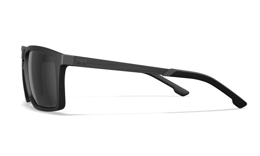 WX AXE, Lenses: CAPTIVATE™ Polarized Grey, Frame: Matte Black Image