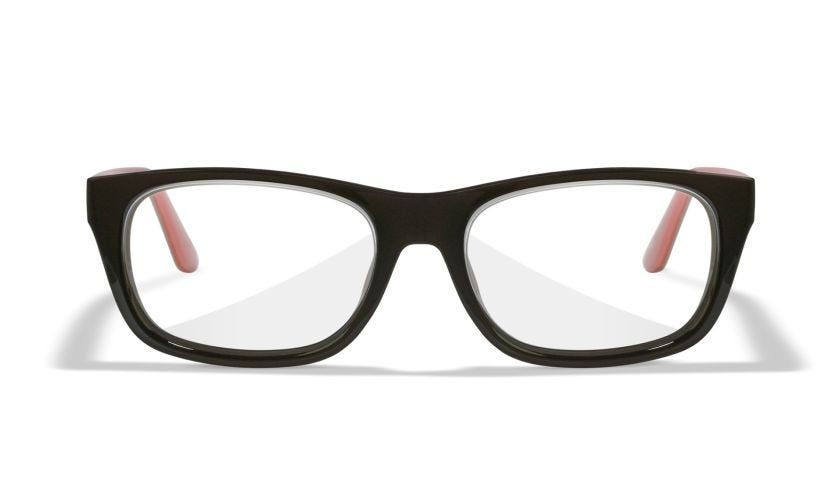 WX LEAP, Lenses: Clear, Frame: Gloss Black / Mars Red Image