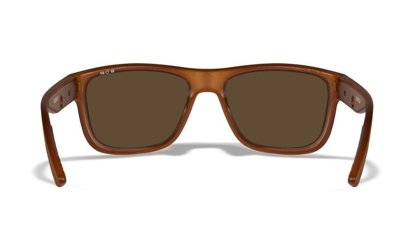 WX OVATION, Lenses: Brown, Frame: Matte Rootbeer Image