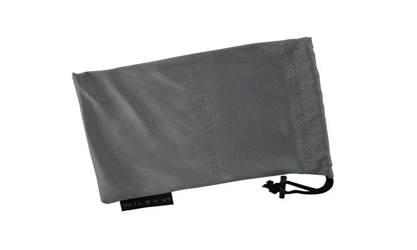 WX Microfiber Bag, CAPTIVATE™ w/ Drawstring, Grey Image