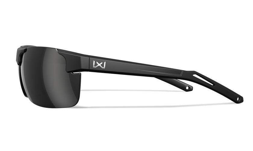 WX PRIME, Lenses: CAPTIVATE™ Polarized Black Mirror, Frame: Matte Black Image