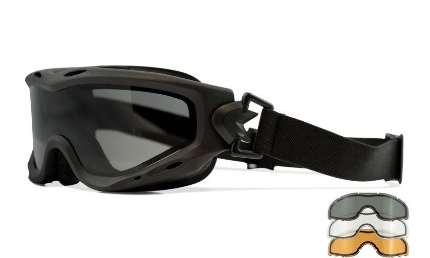 SPEAR DUAL LENS, Shields: Grey/Clear/Light Rust, Frame: Matte Black Image