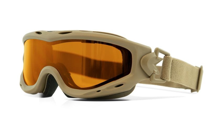 SPEAR DUAL LENS, Shields: Grey/Clear/Light Rust, Frame: Matte Tan Image