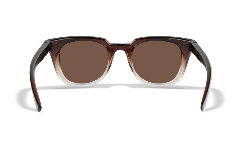 WX ULTRA, Lenses: Brown Gradient, Frame: Gloss Crystal Brown Fade Image